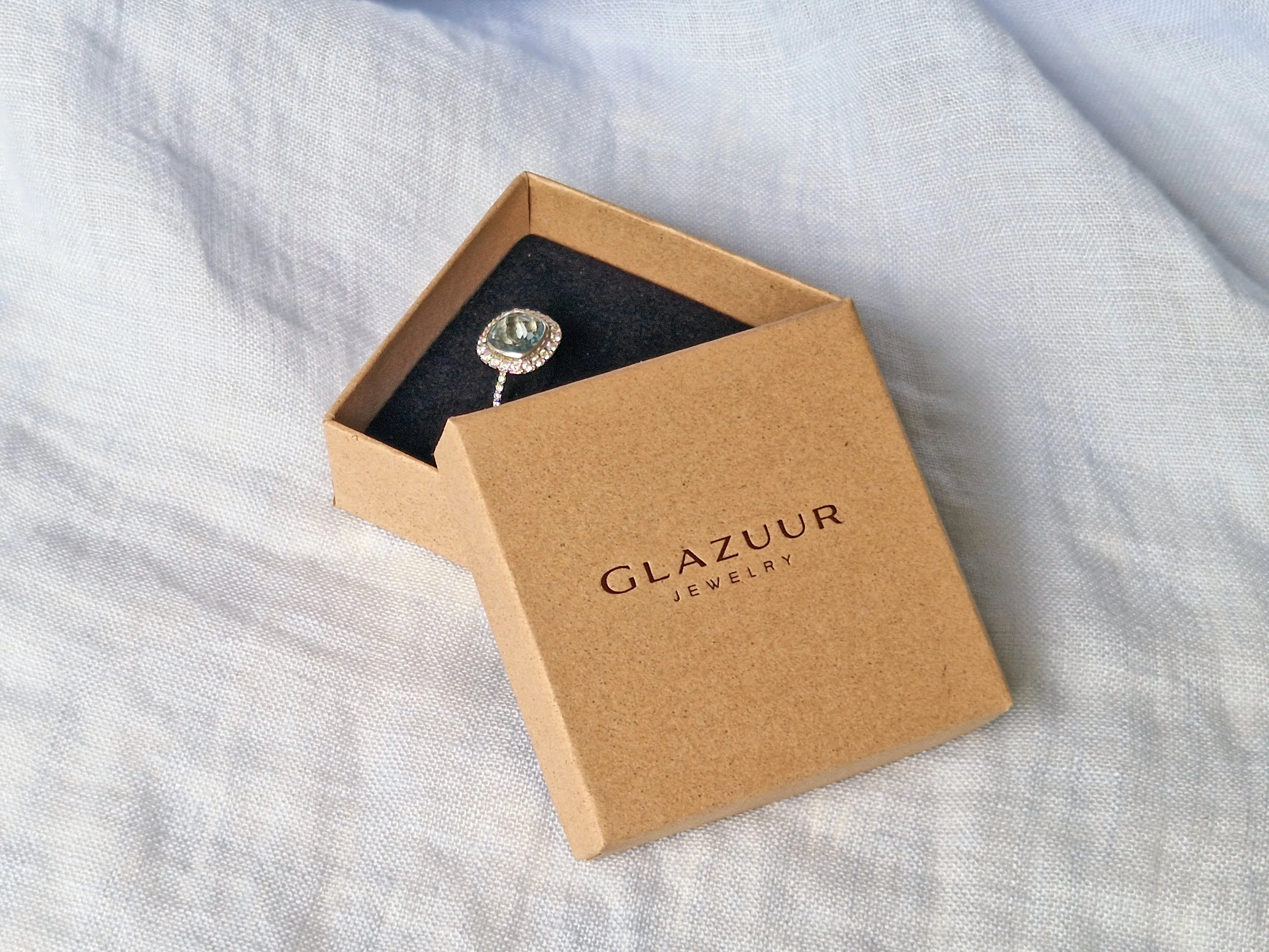 14K Solid Gold Commitment Ring Mon Amour