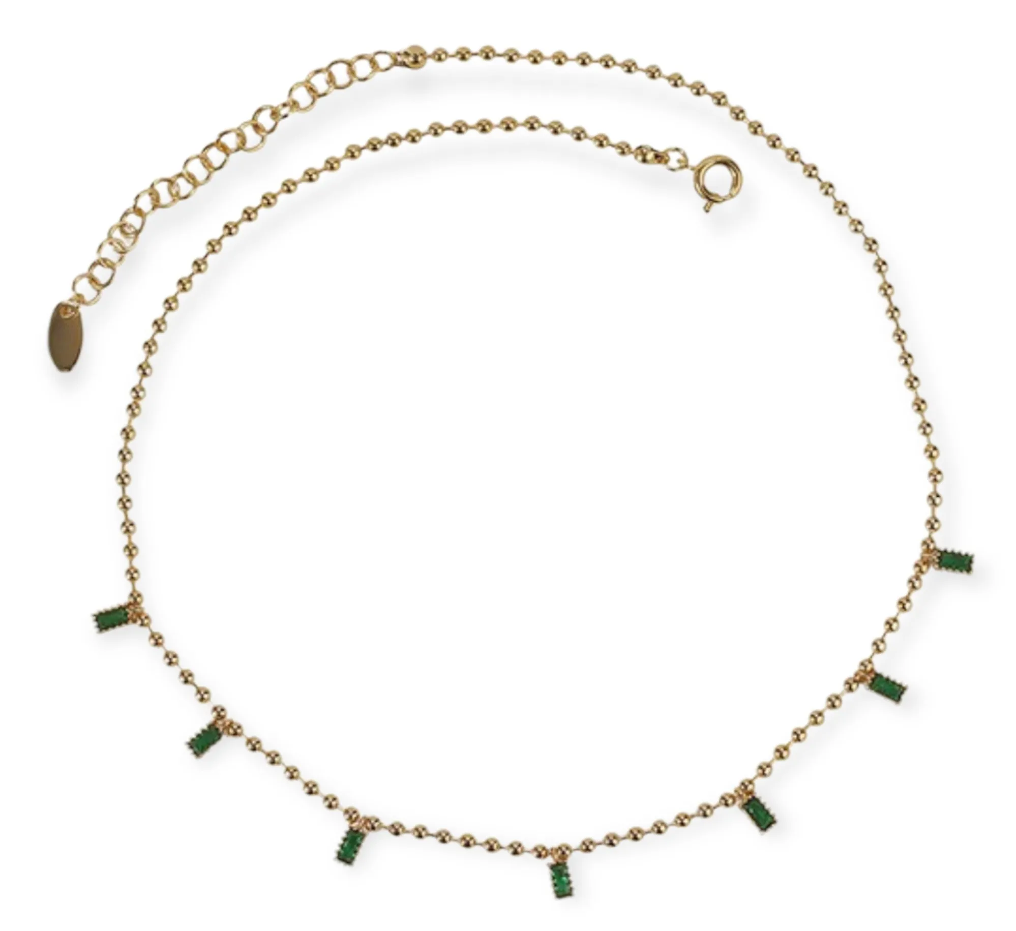 18K Gold Plated Zircon Necklace