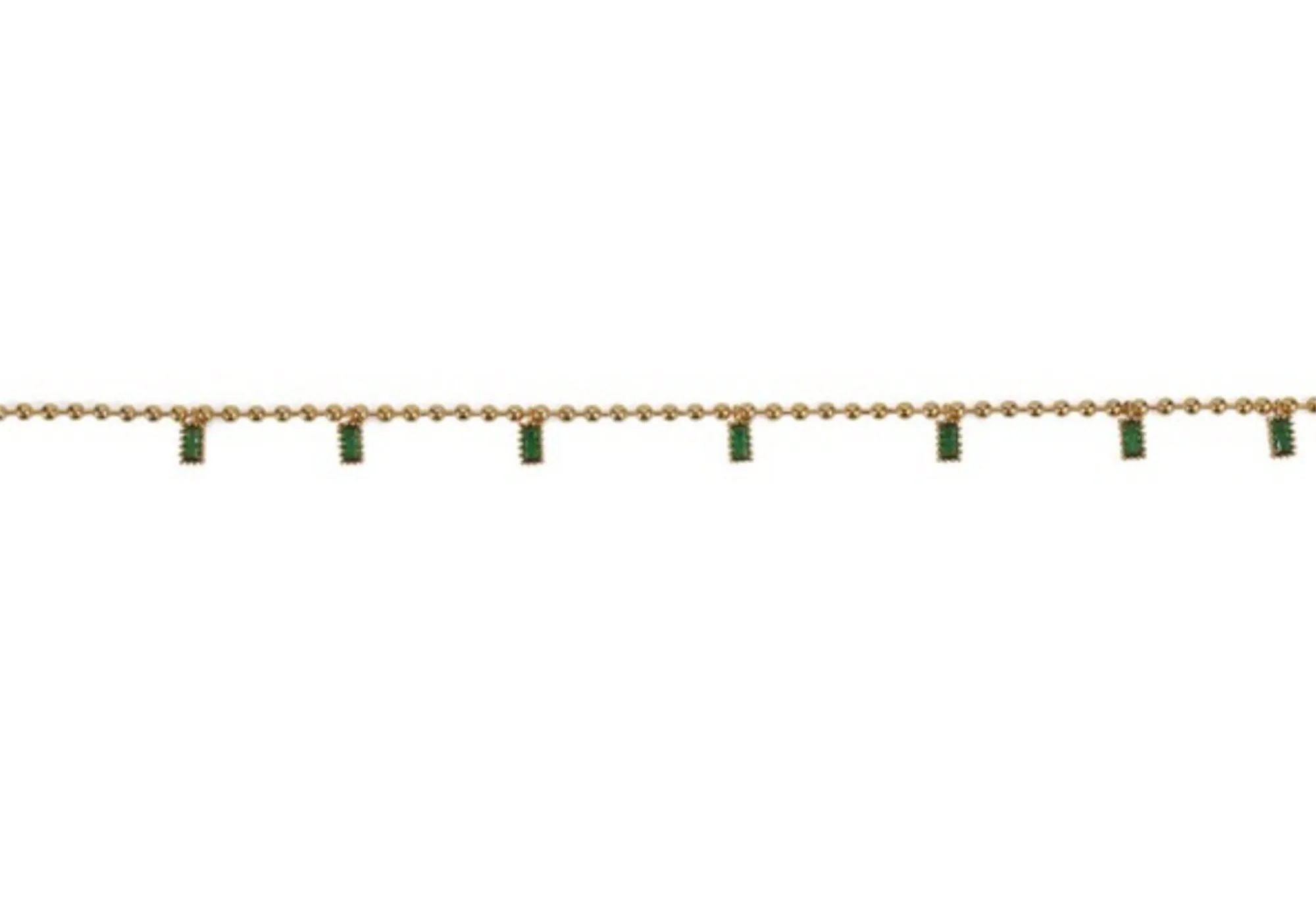 18K Gold Plated Zircon Necklace