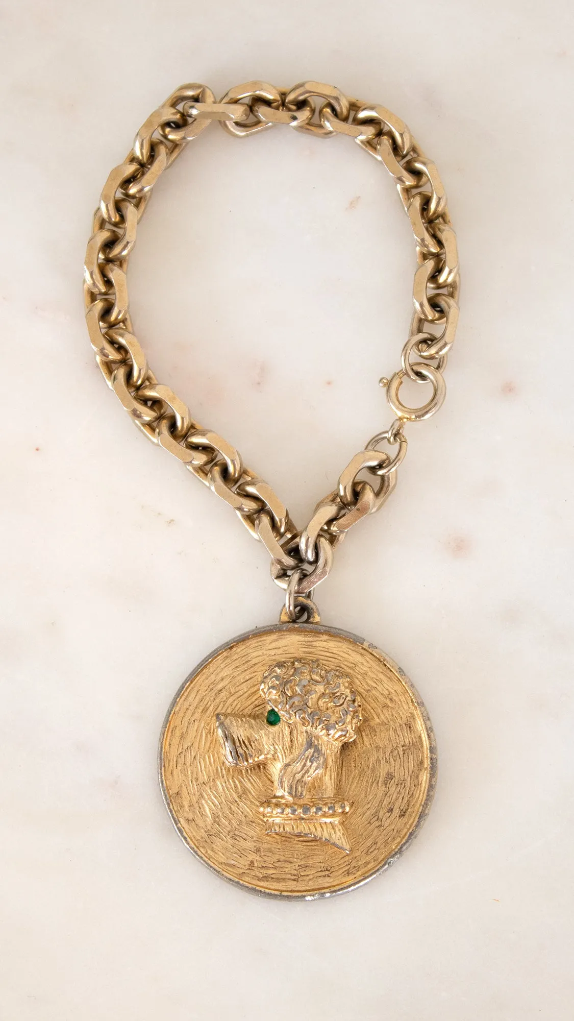 1960s Poodle Charm Bracelet
