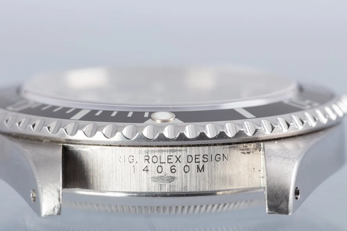 2001 Rolex Submariner 14060M with Box & Papers