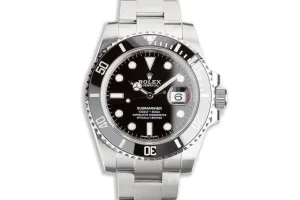 2020 Rolex Submariner 116610LN with Box & Card