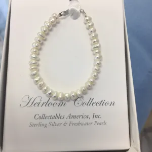 5” Fresh Water Pearl Toddler Bracelet