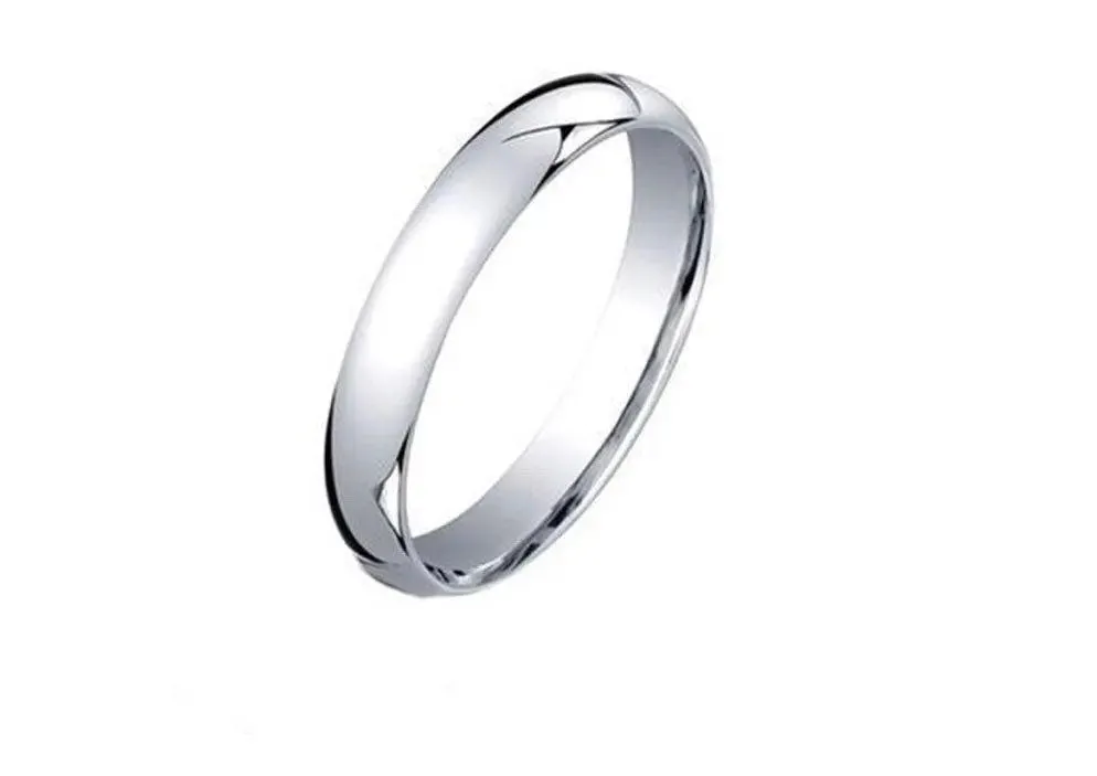 ADIRFINE 925 Sterling Silver 5MM Comfort Fit Wedding Band Ring
