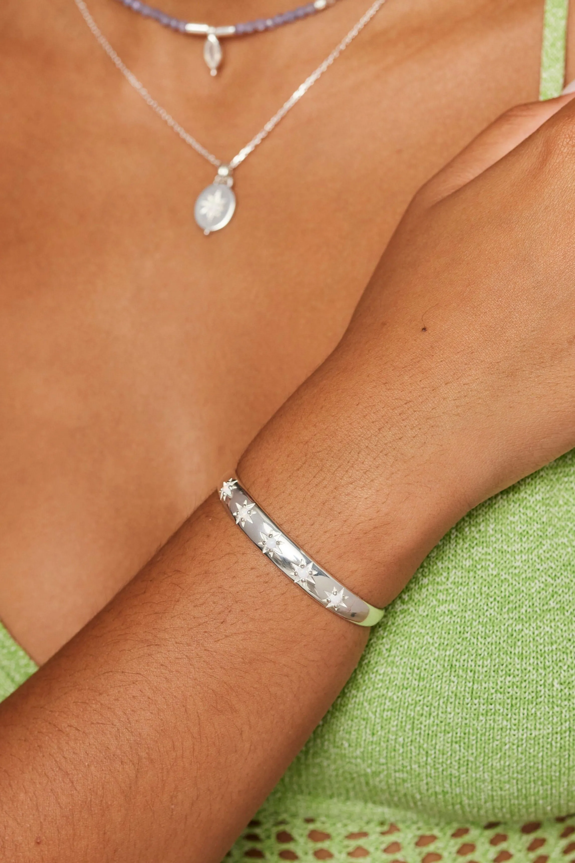 Alina Silver Cuff