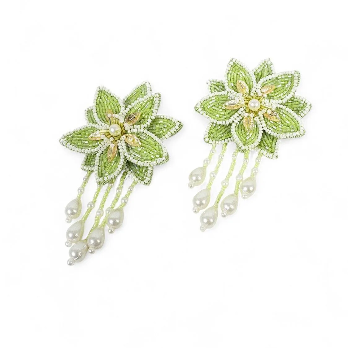 Angelica Earrings - Green