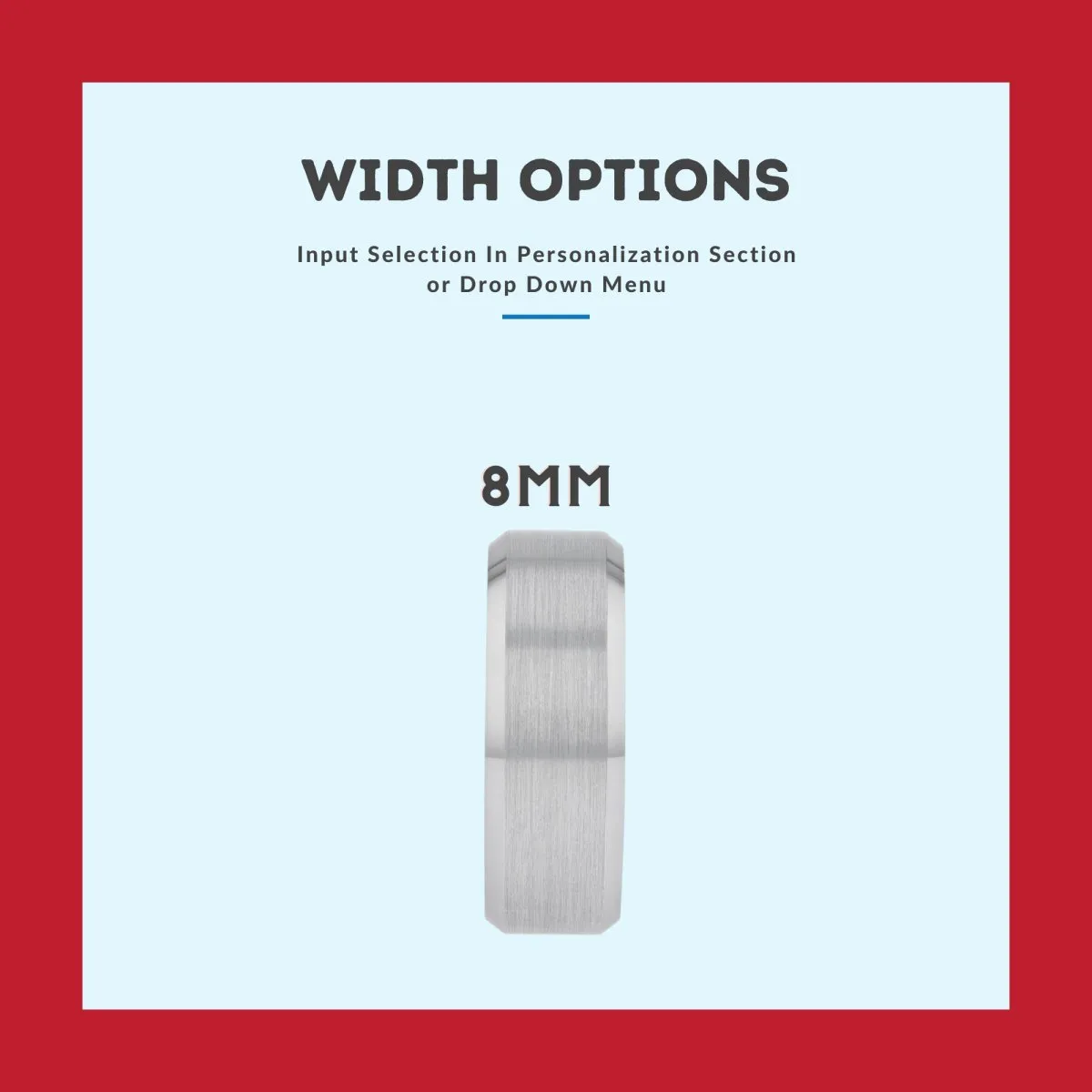 ARC | Multi Color Wood, Silver Tungsten Ring, Brushed, Beveled