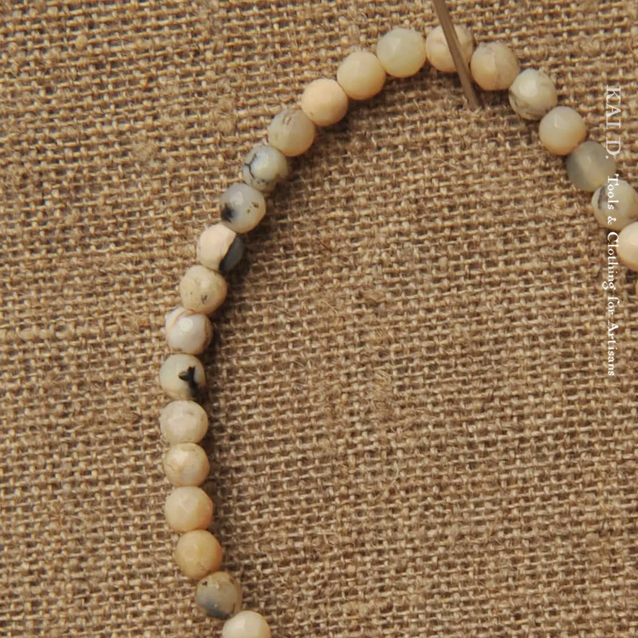 Beaded Bracelet - White Opal