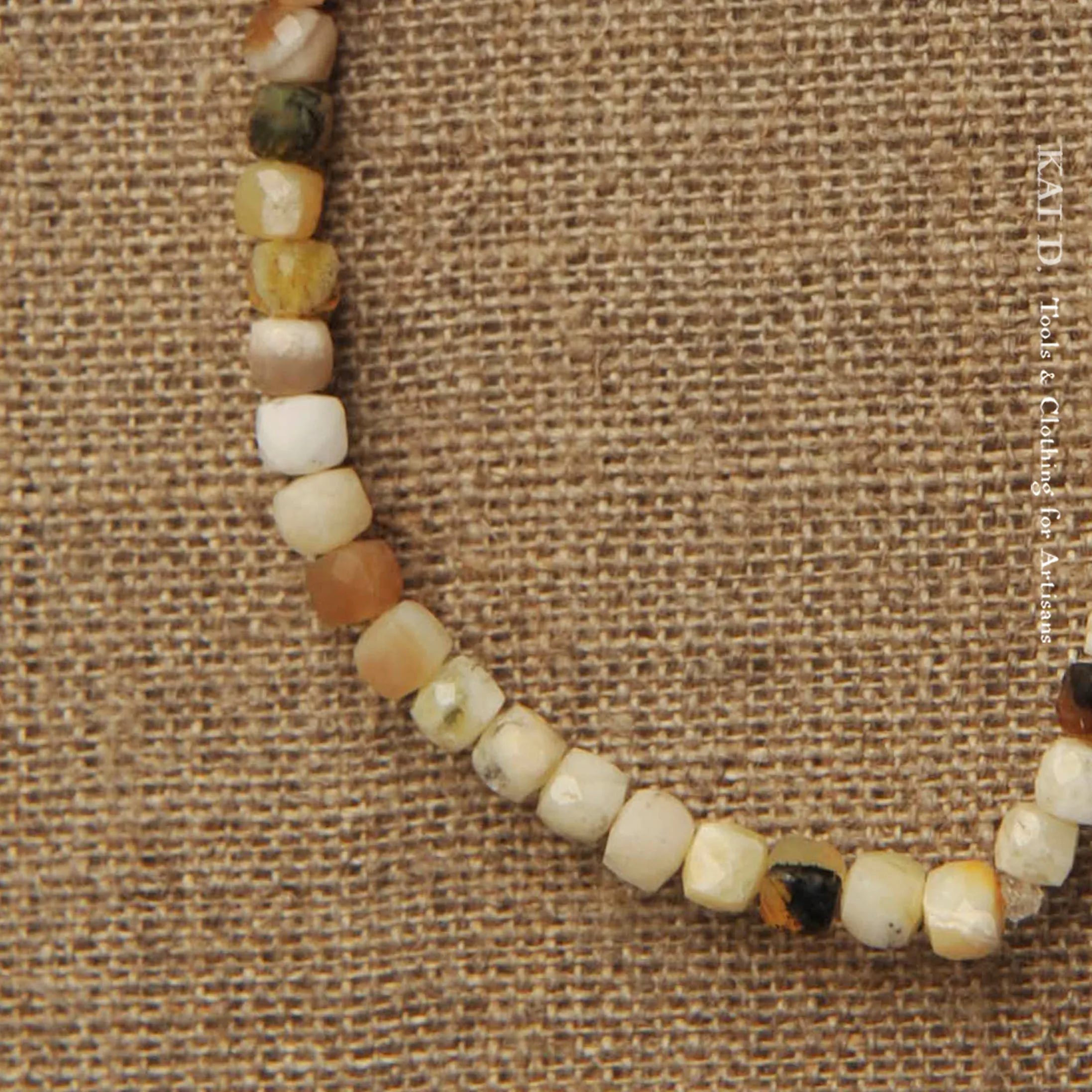 Beaded Bracelet - Yellow Opal