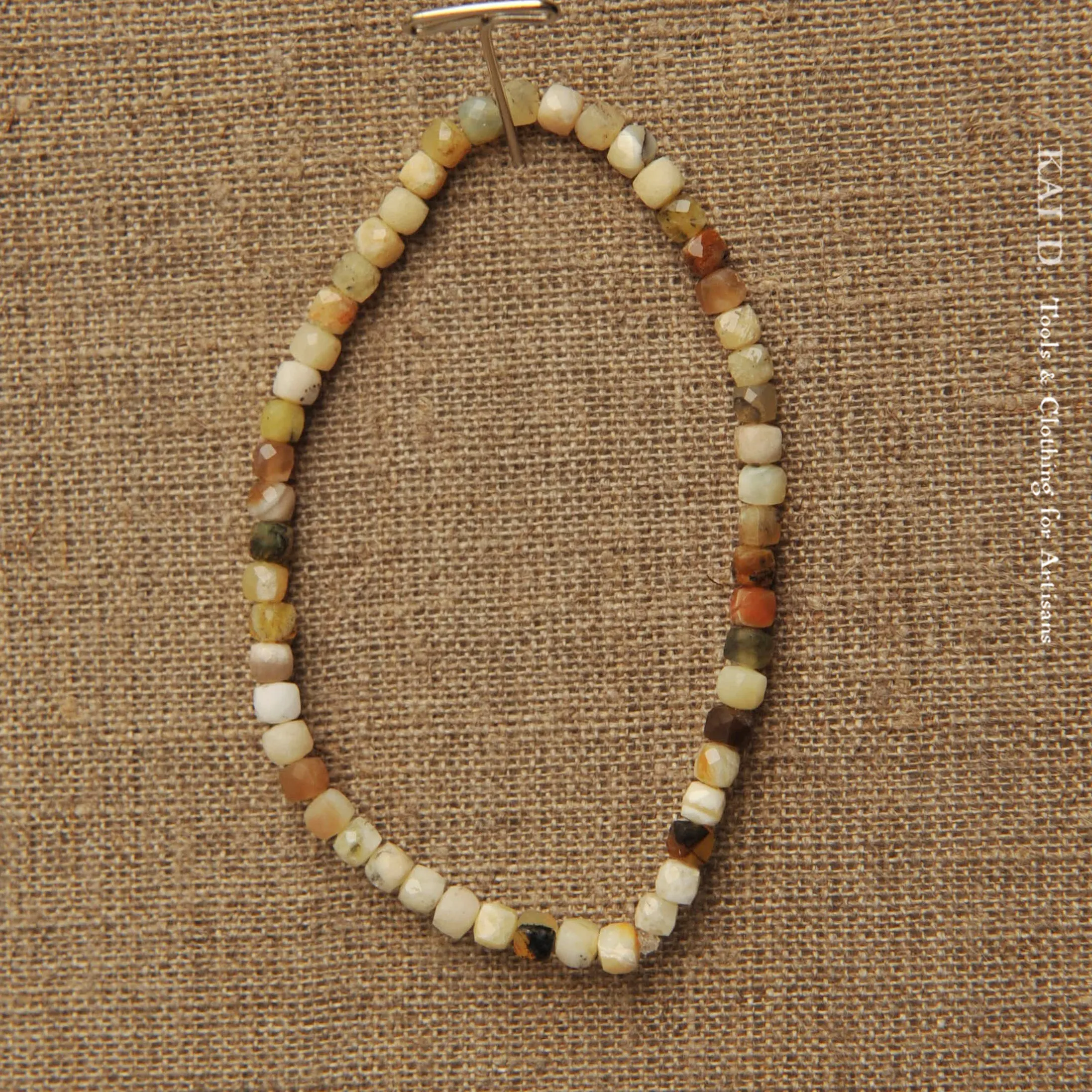Beaded Bracelet - Yellow Opal