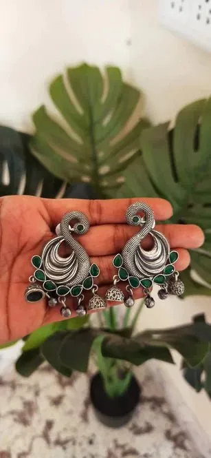 Beautiful Peacock Earring