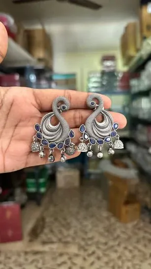 Beautiful Peacock Earring