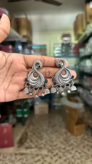 Beautiful Peacock Earring
