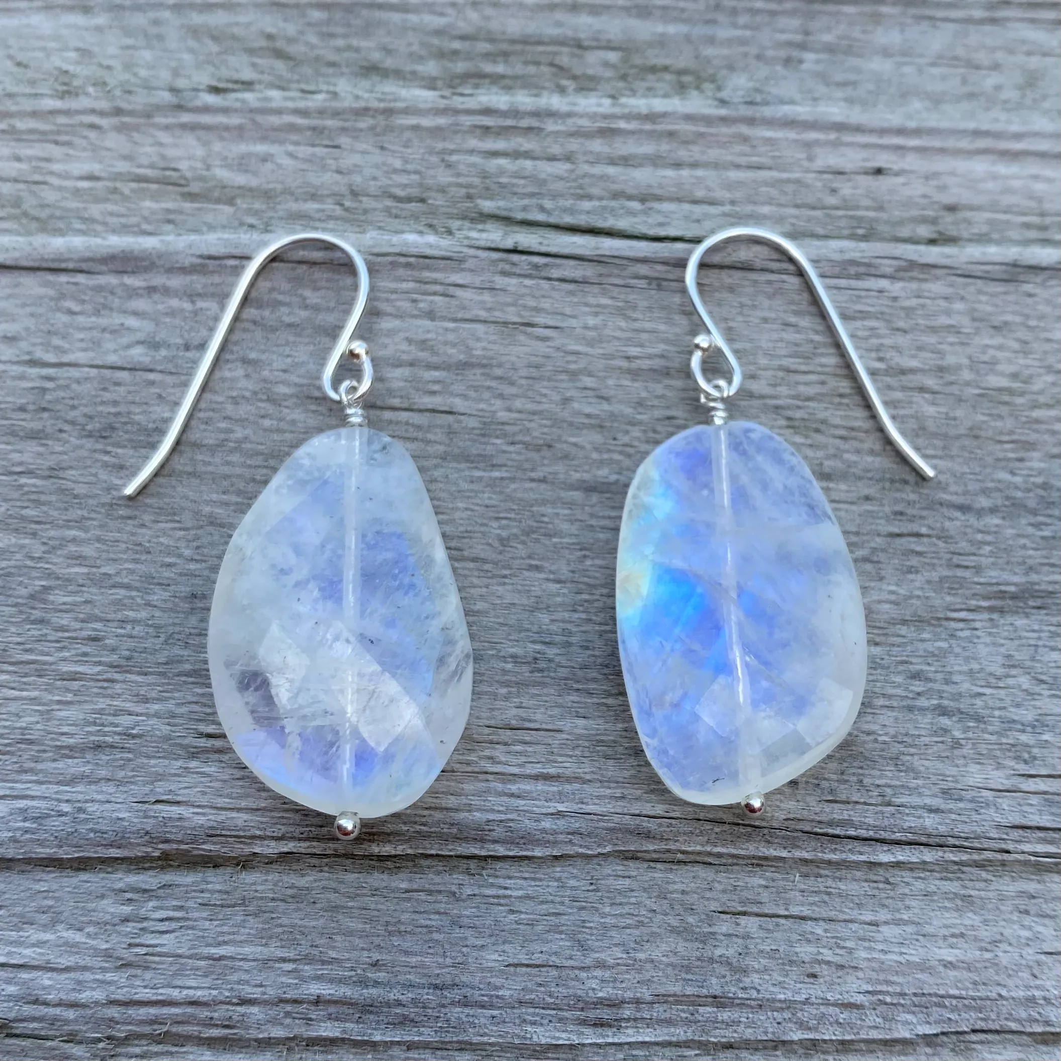 Chunky Moonstone Earrings