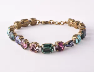 Clover Bracelet Jewel Tone