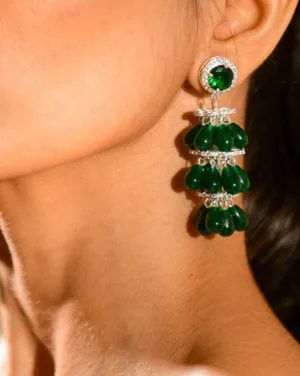 Cocktail Jade Earrings