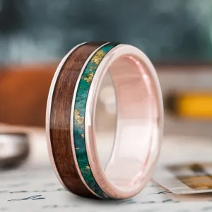 Custom Design - 2-Inlay Offset Ring gAHMCDBuGC3X91YkKy7L4m9F
