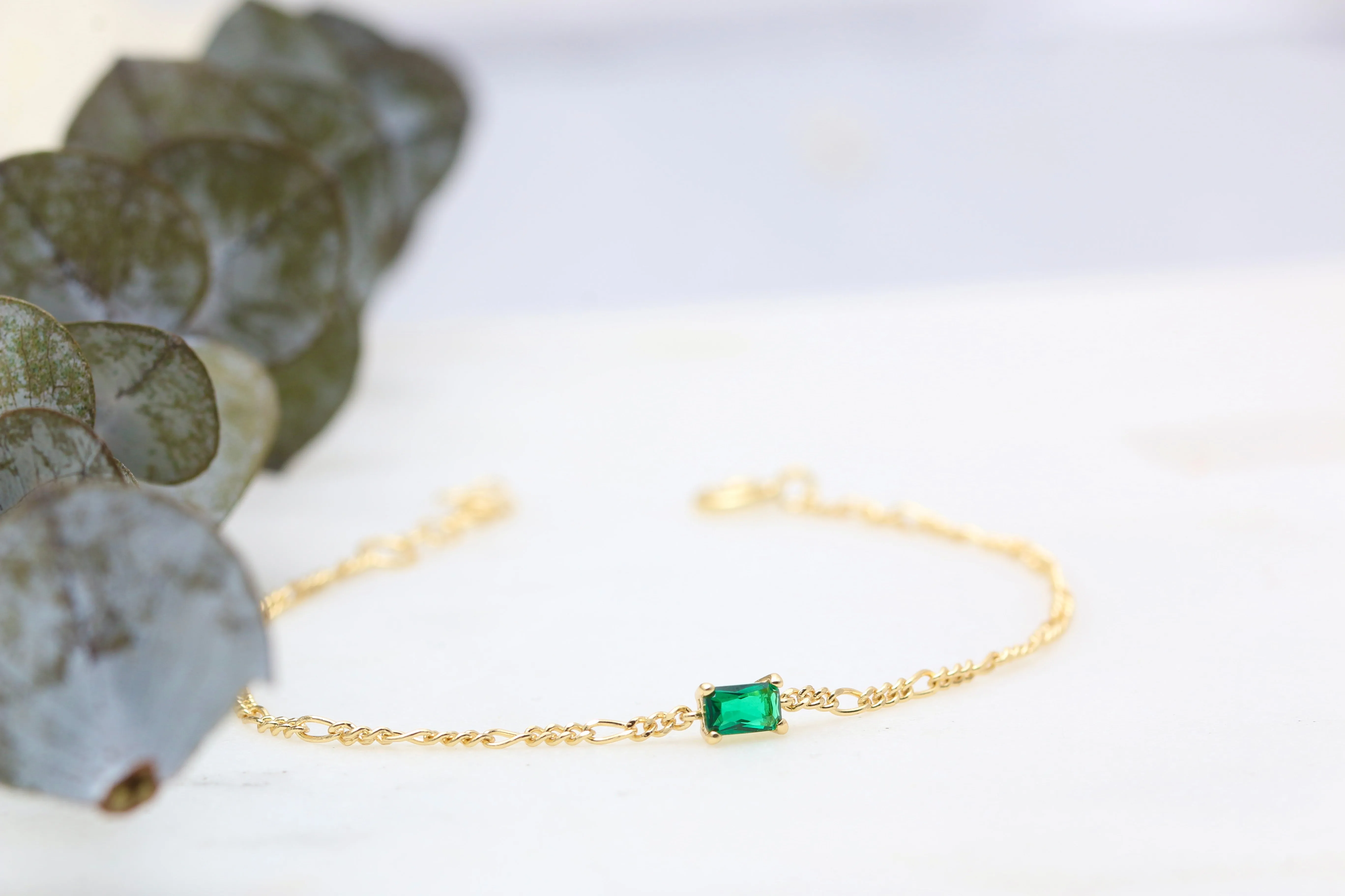 CZ Petite Figaro Bracelet