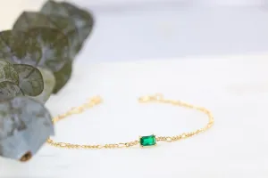 CZ Petite Figaro Bracelet