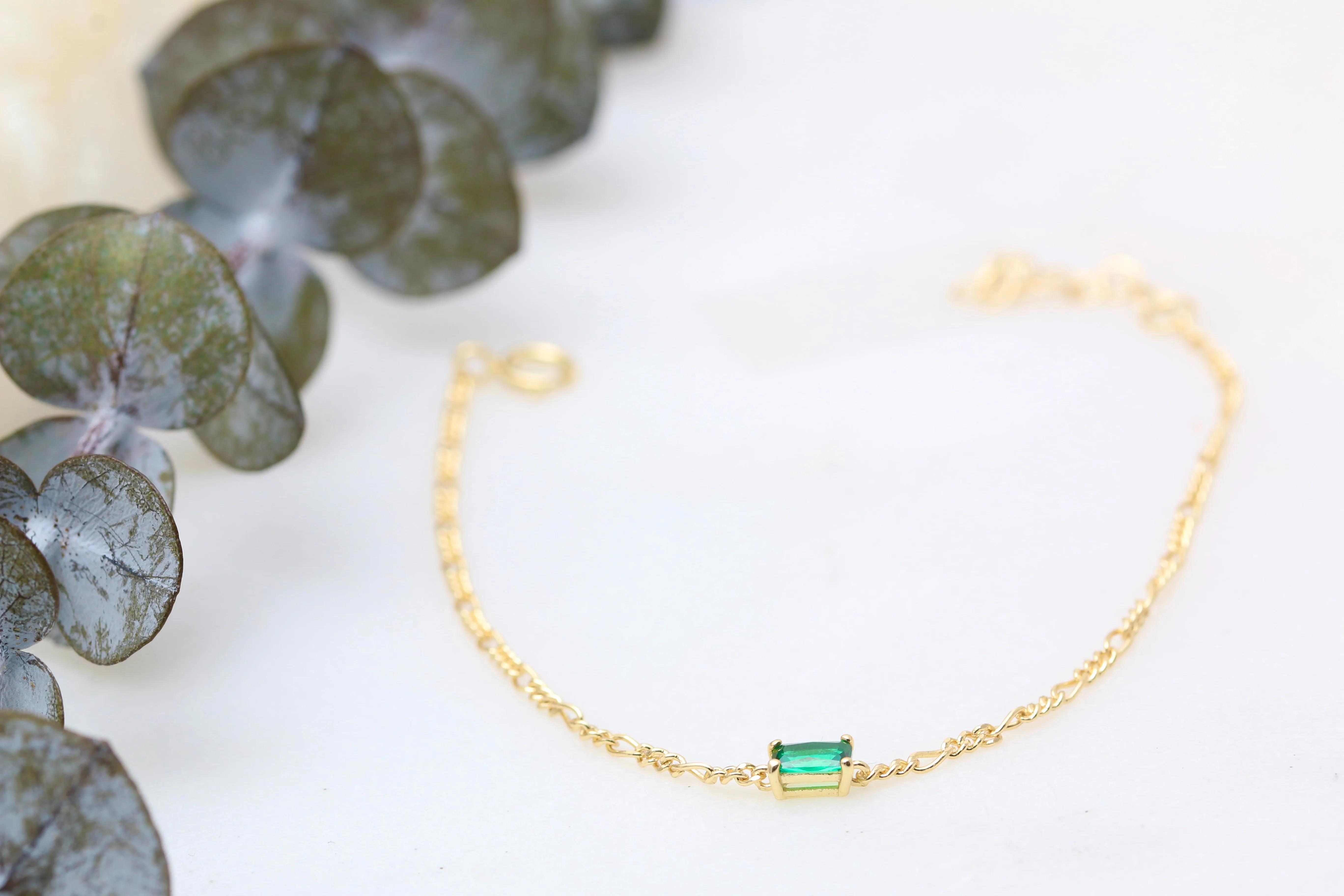 CZ Petite Figaro Bracelet