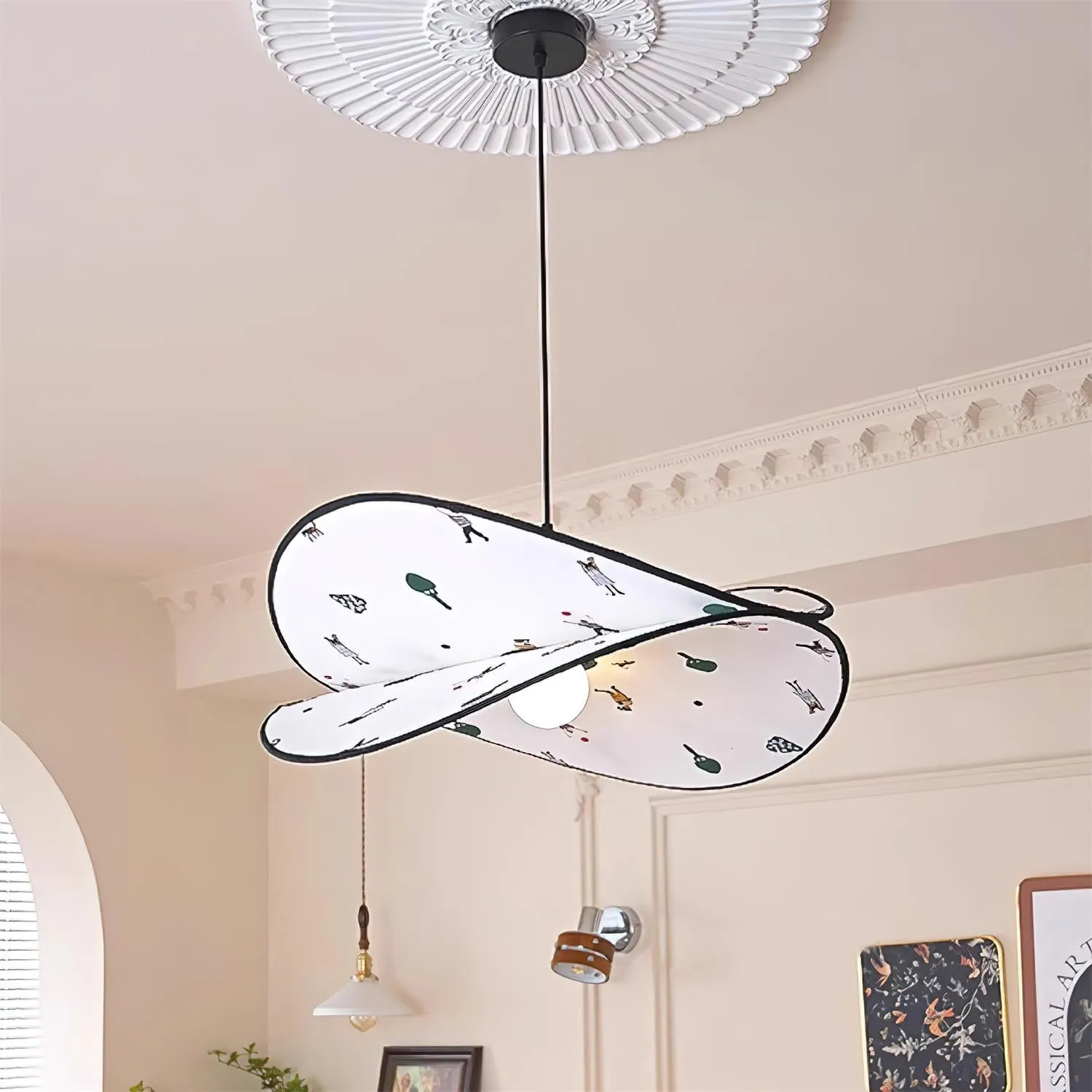 Dika Fabric Pendant Lamp