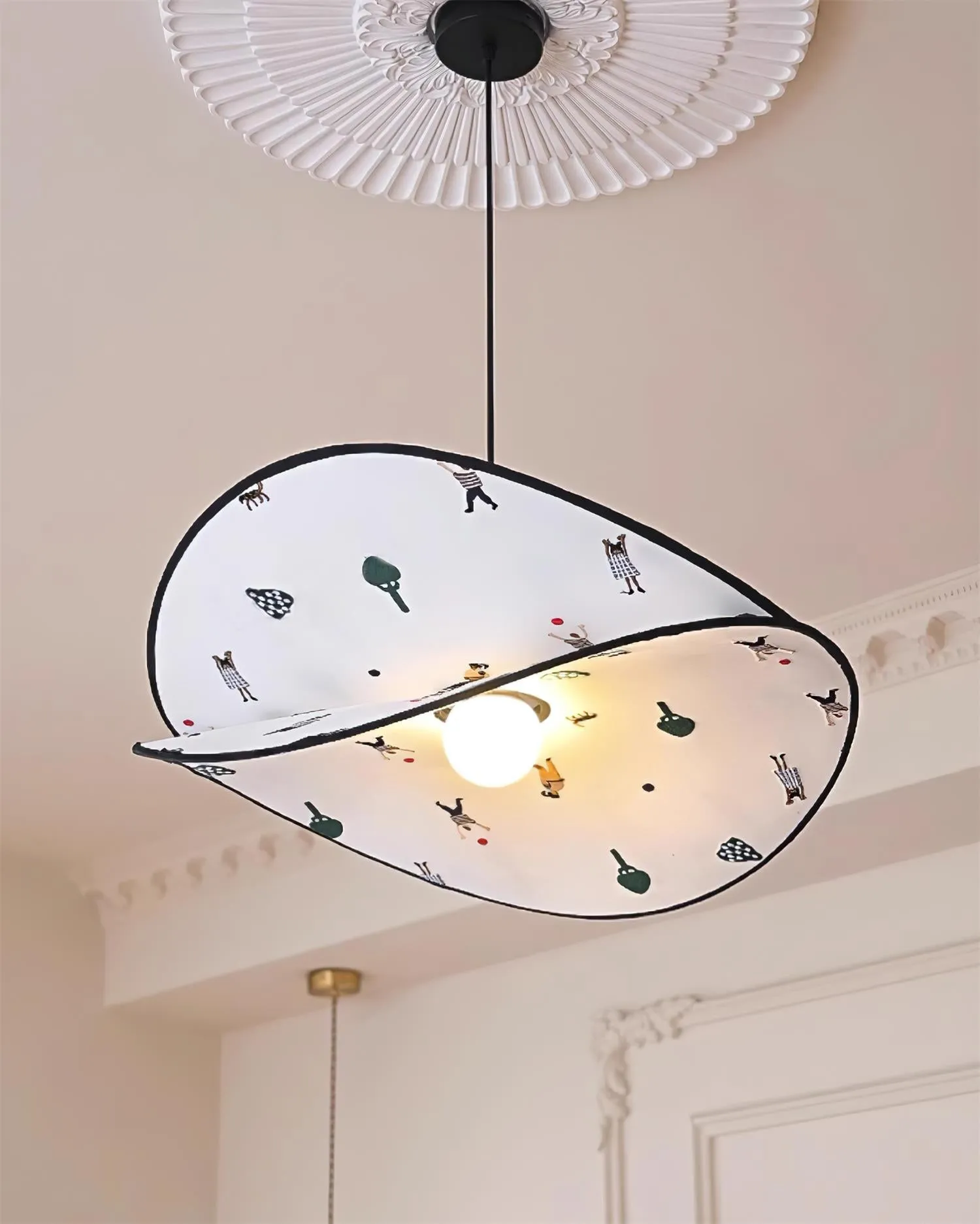 Dika Fabric Pendant Lamp