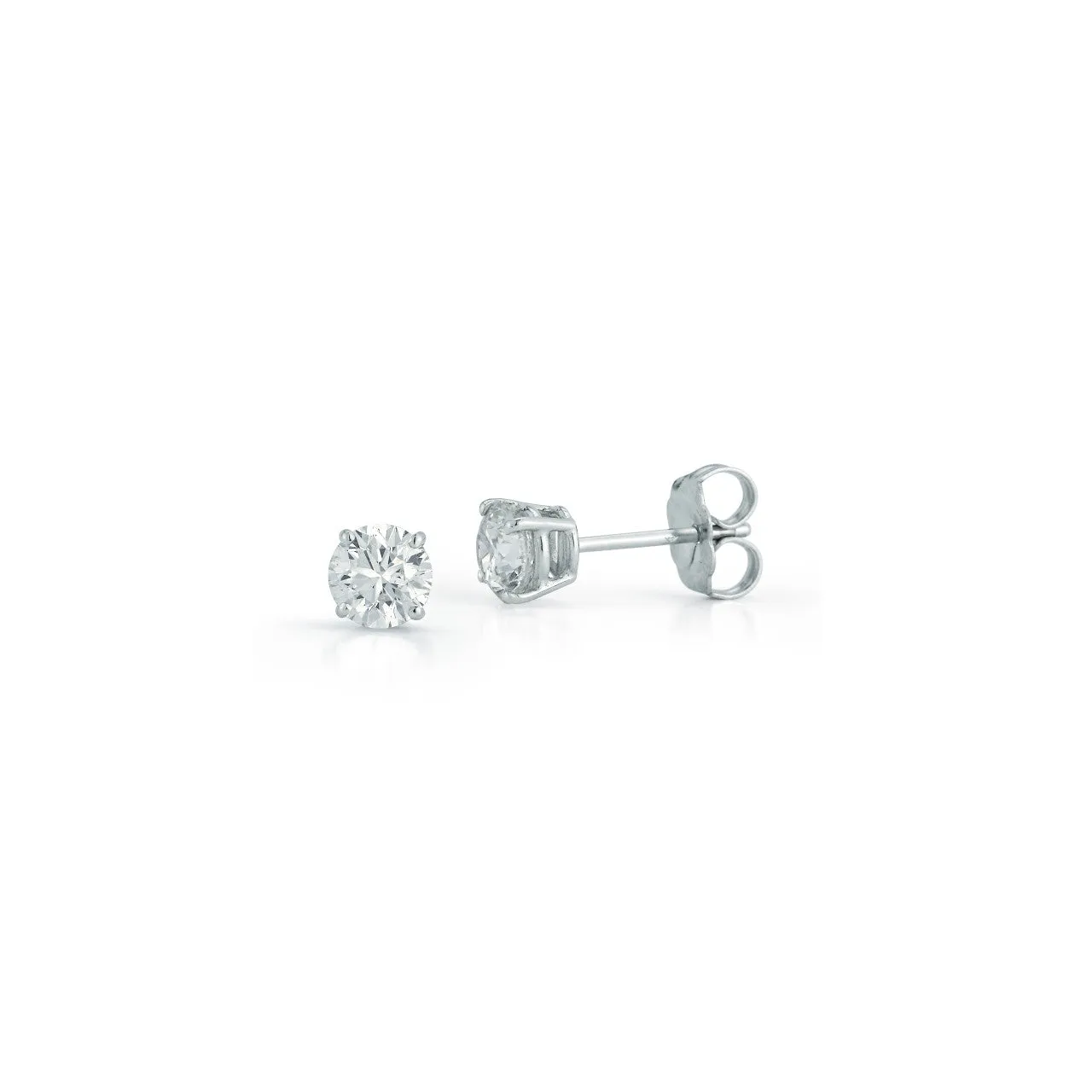 DRD Diamond Solitaire Studs 1.00 Ct. Total Weight