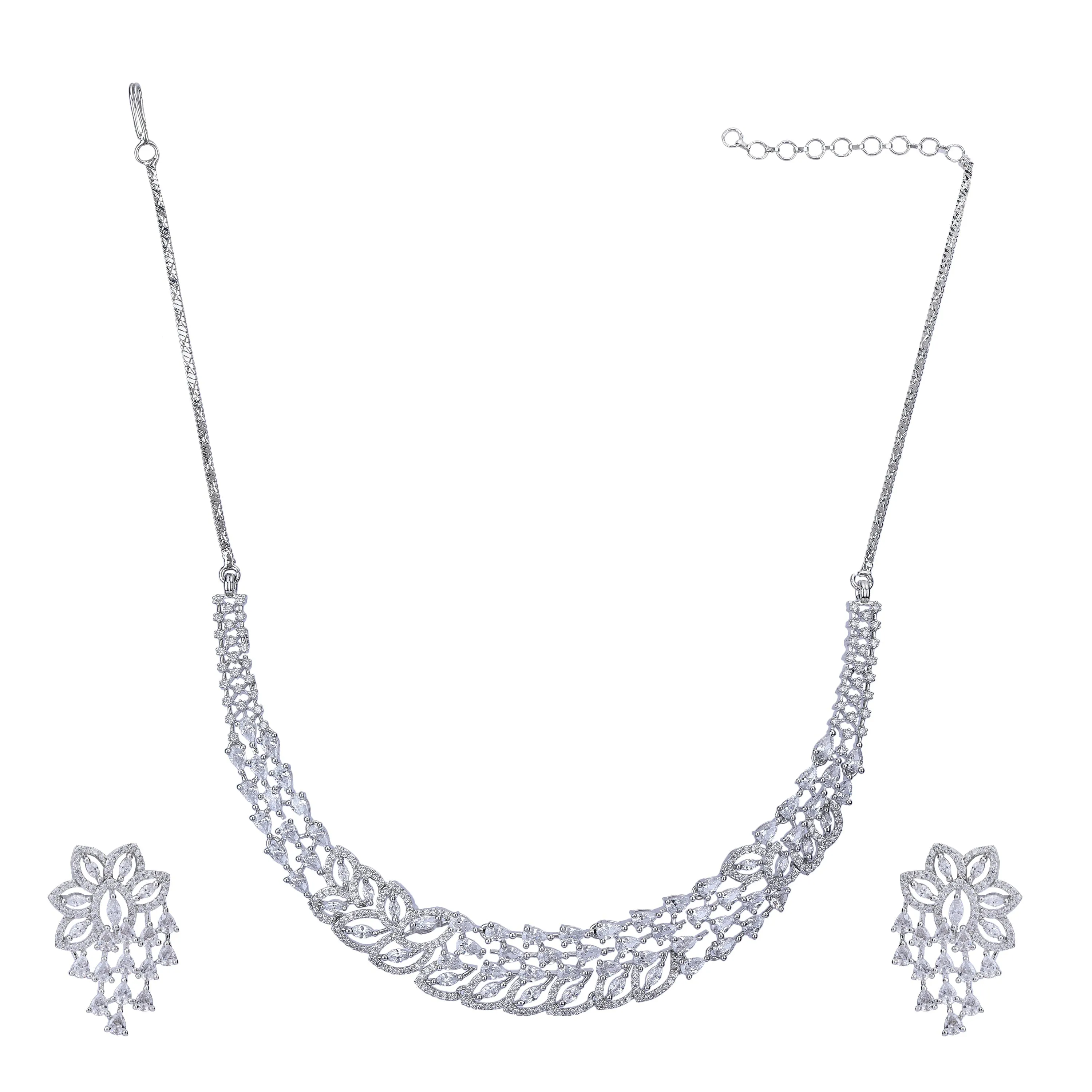 Drishti Zircon Necklace Set
