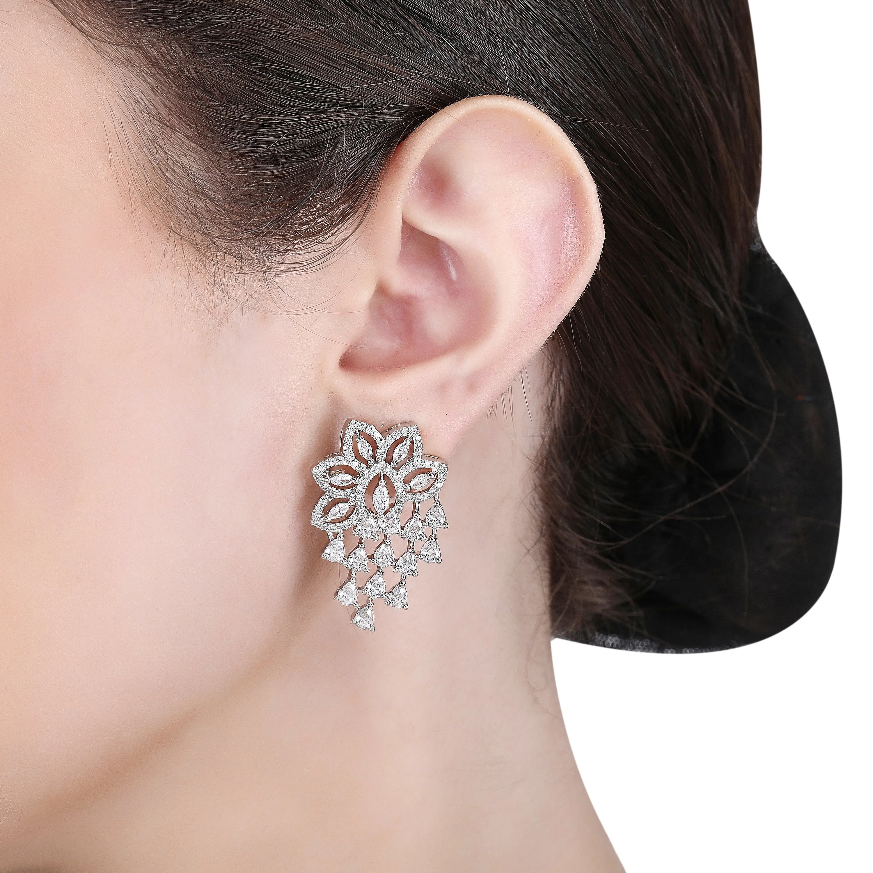Drishti Zircon Necklace Set