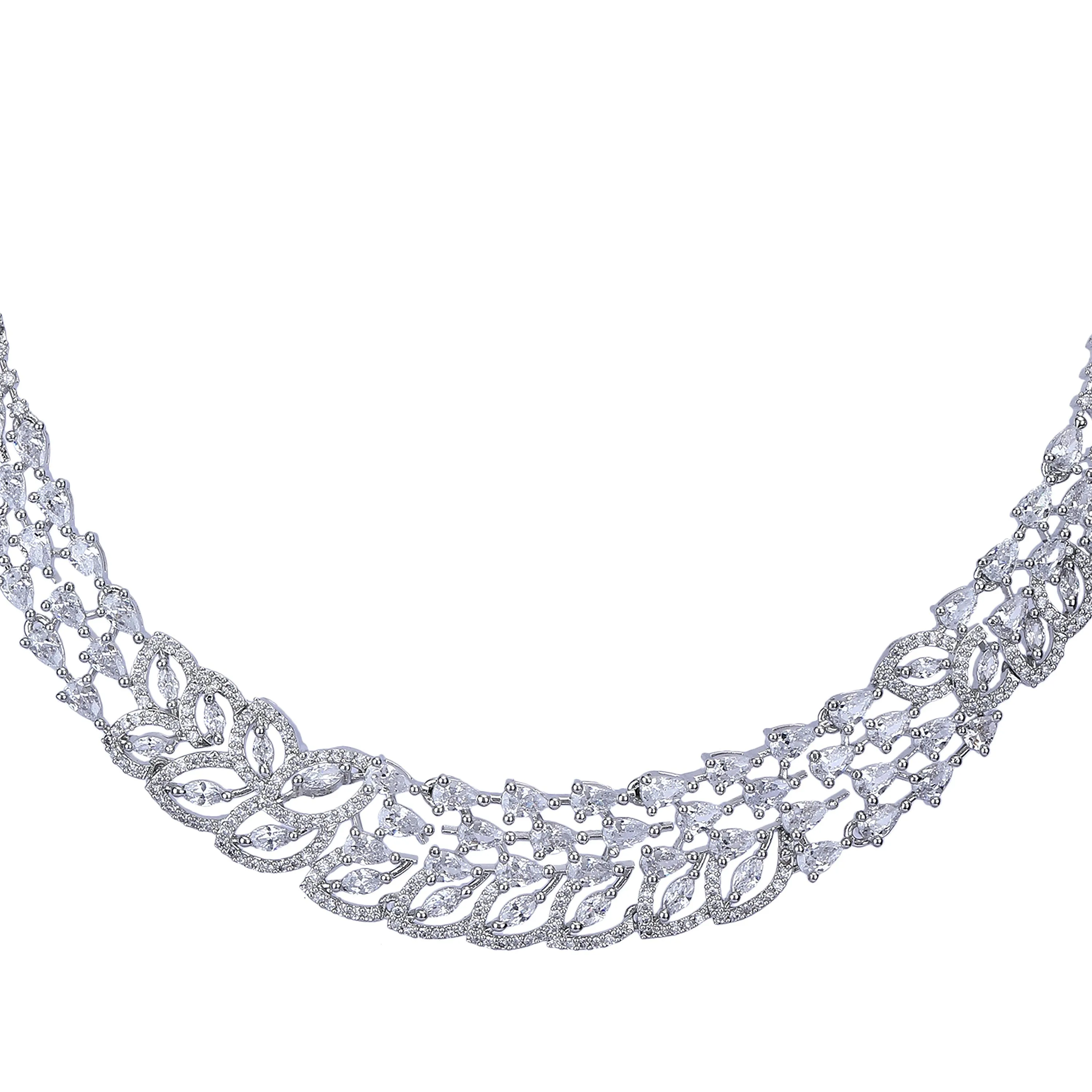 Drishti Zircon Necklace Set