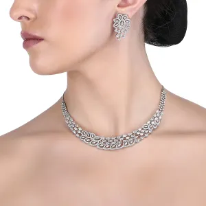 Drishti Zircon Necklace Set