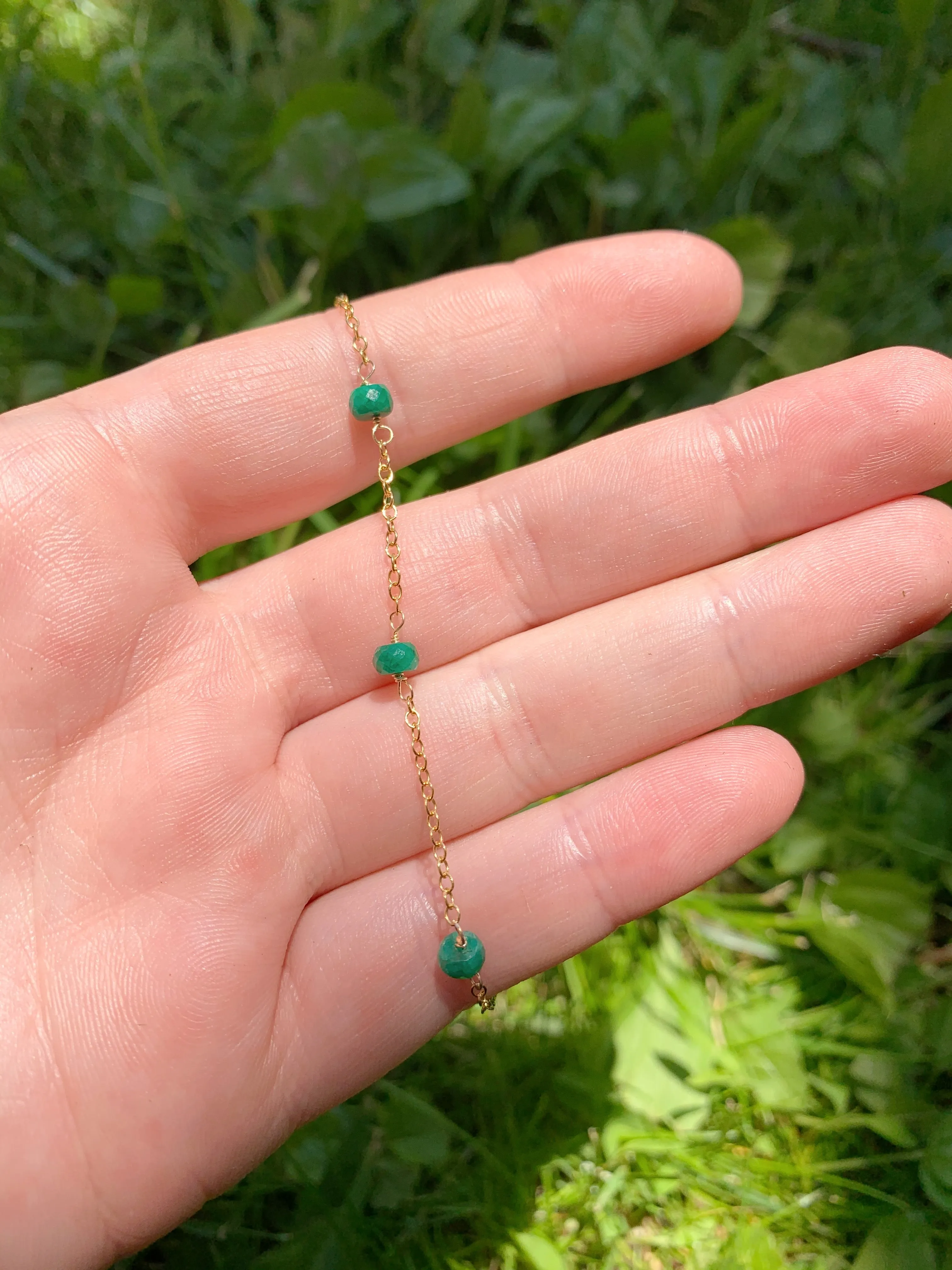 Emerald Bracelet