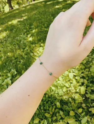 Emerald Bracelet