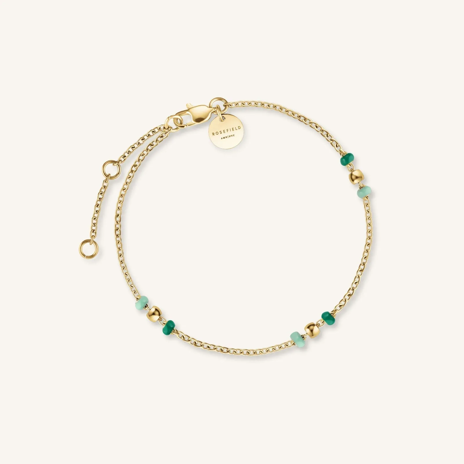 Emerald Dotted Bracelet