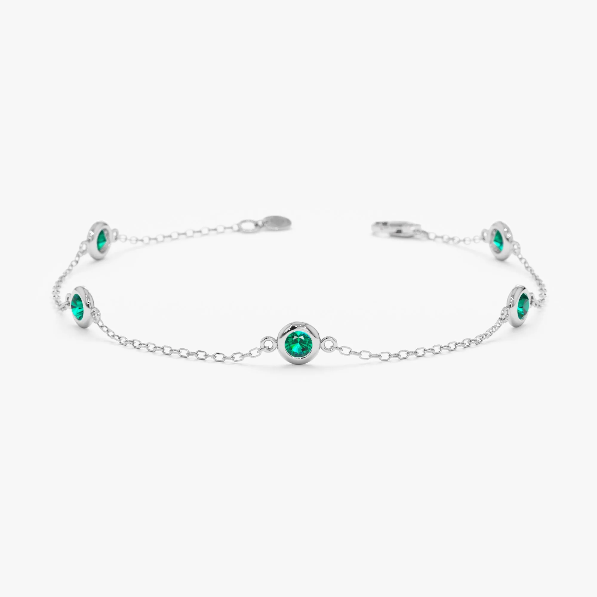Emerald Station Bracelet, Tanya
