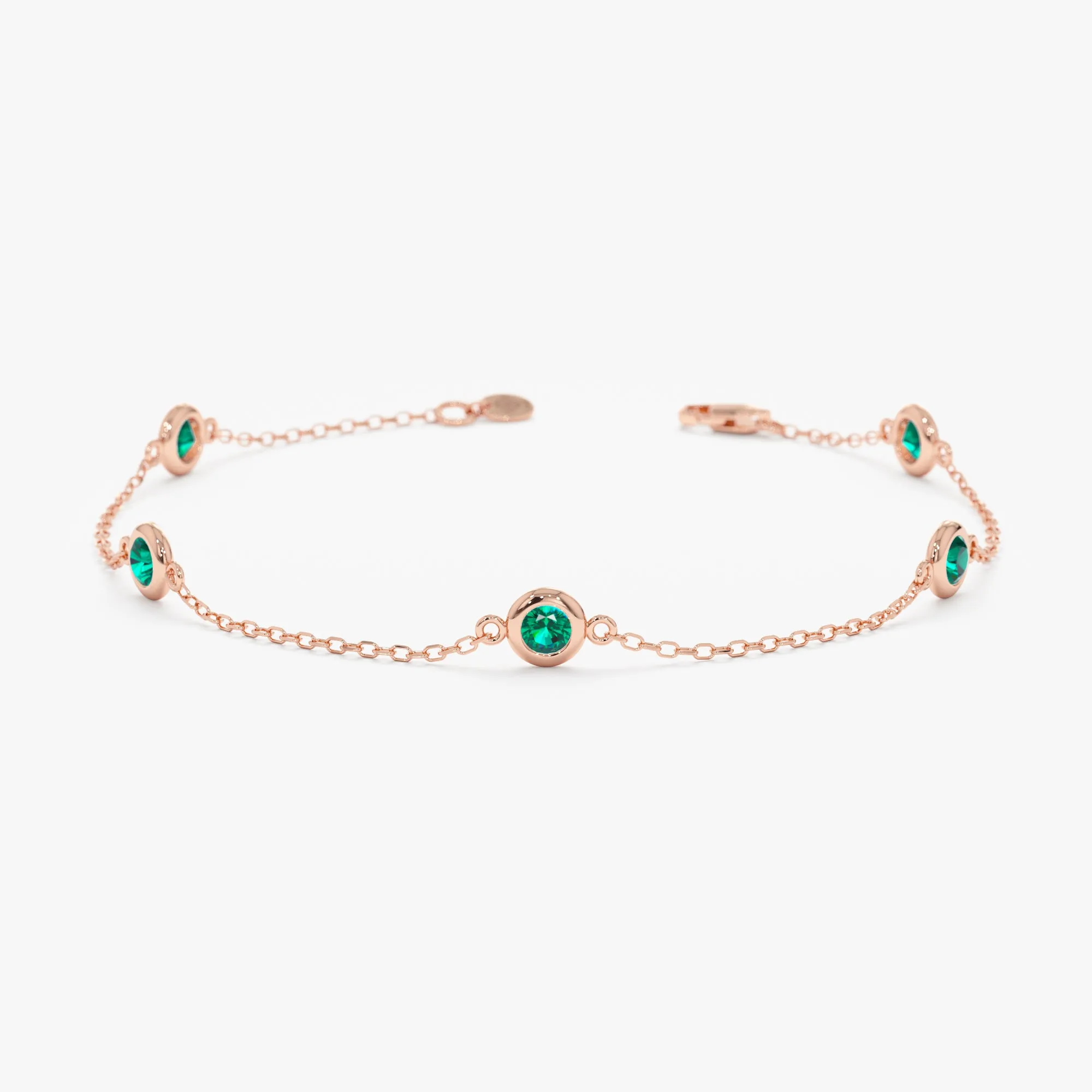 Emerald Station Bracelet, Tanya