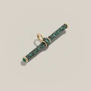 Emerald T-Bar Pendant