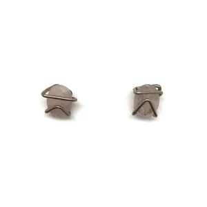 Geo Studs - Morganite