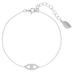 Georgini Rock Star Evil Eye Silver Bracelet
