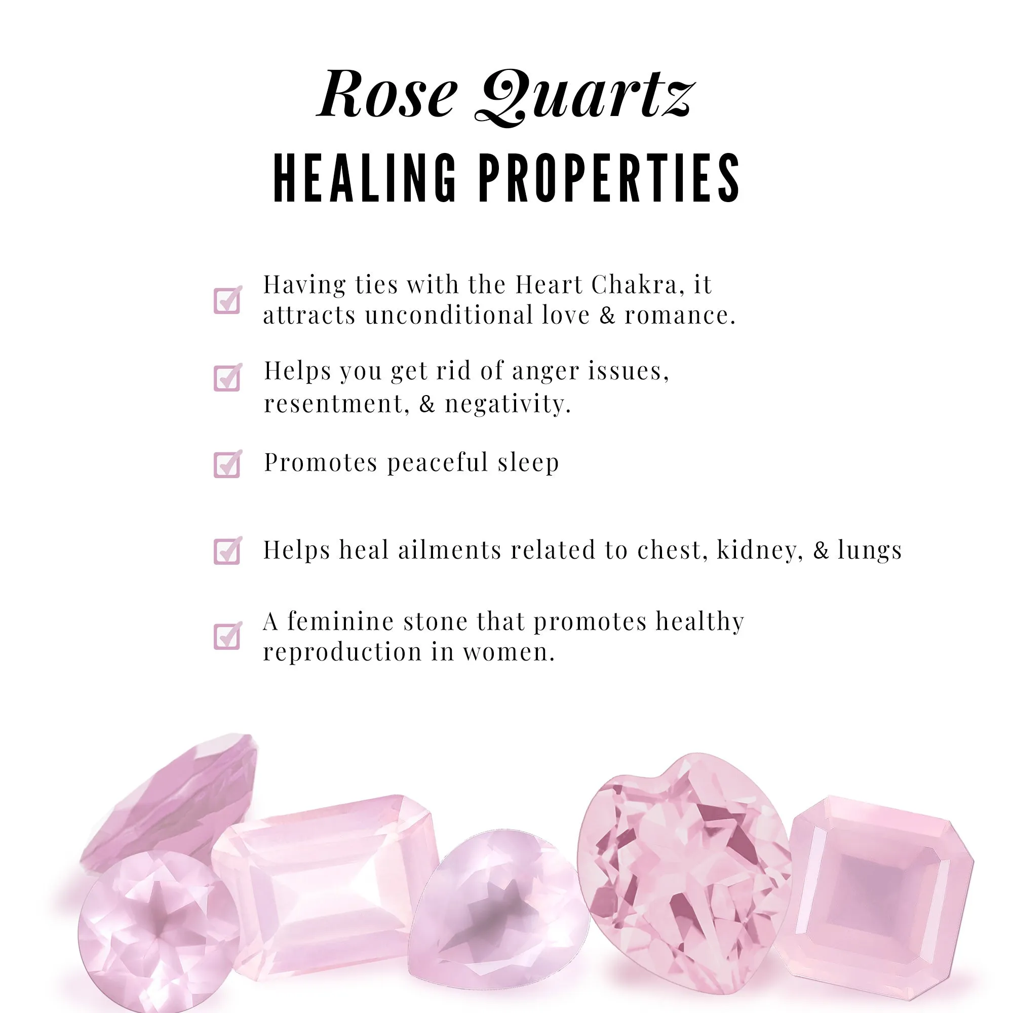 Heart Shape Rose Quartz and Diamond Solitaire Pendant