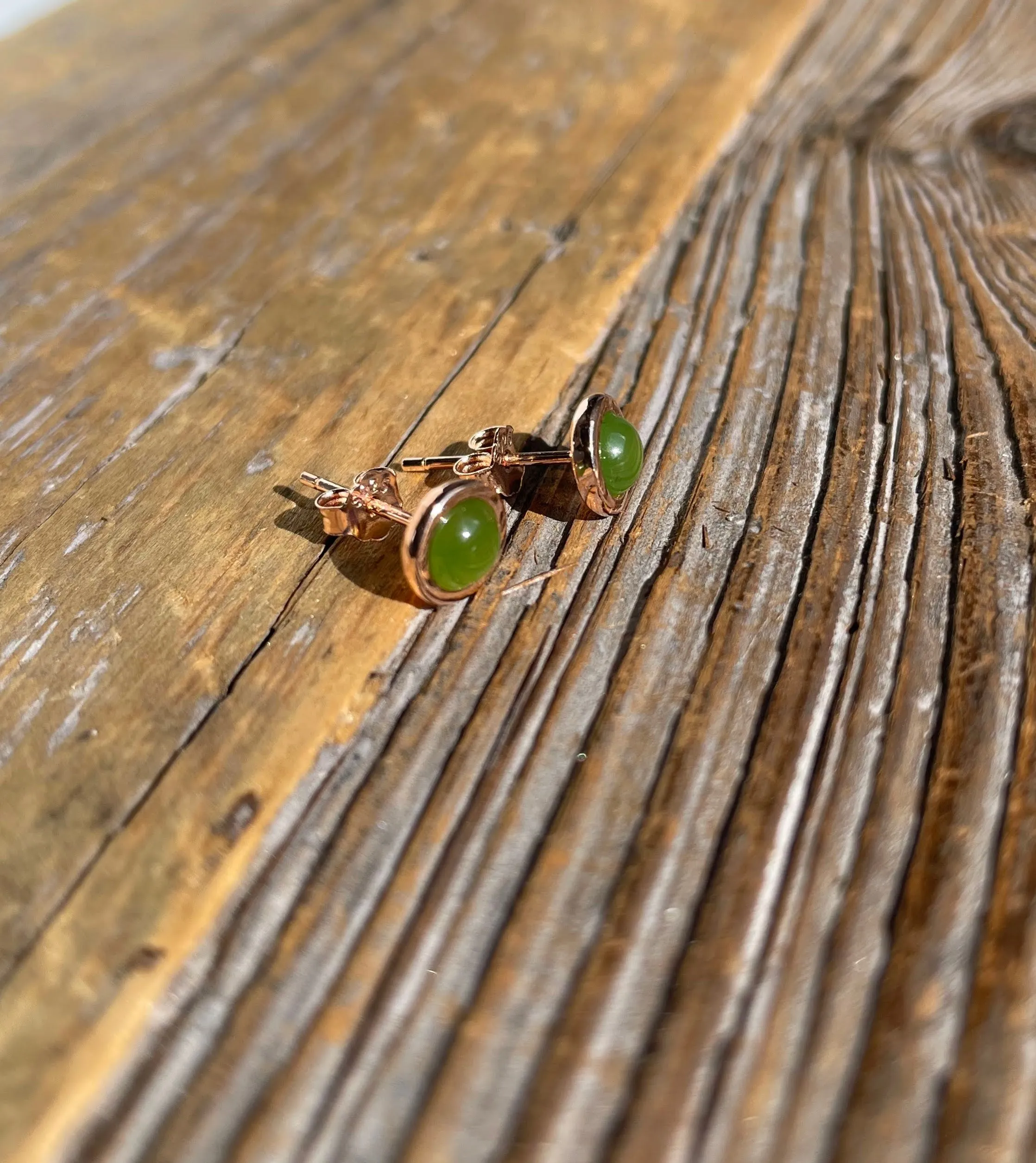 Jade Earrings, #1