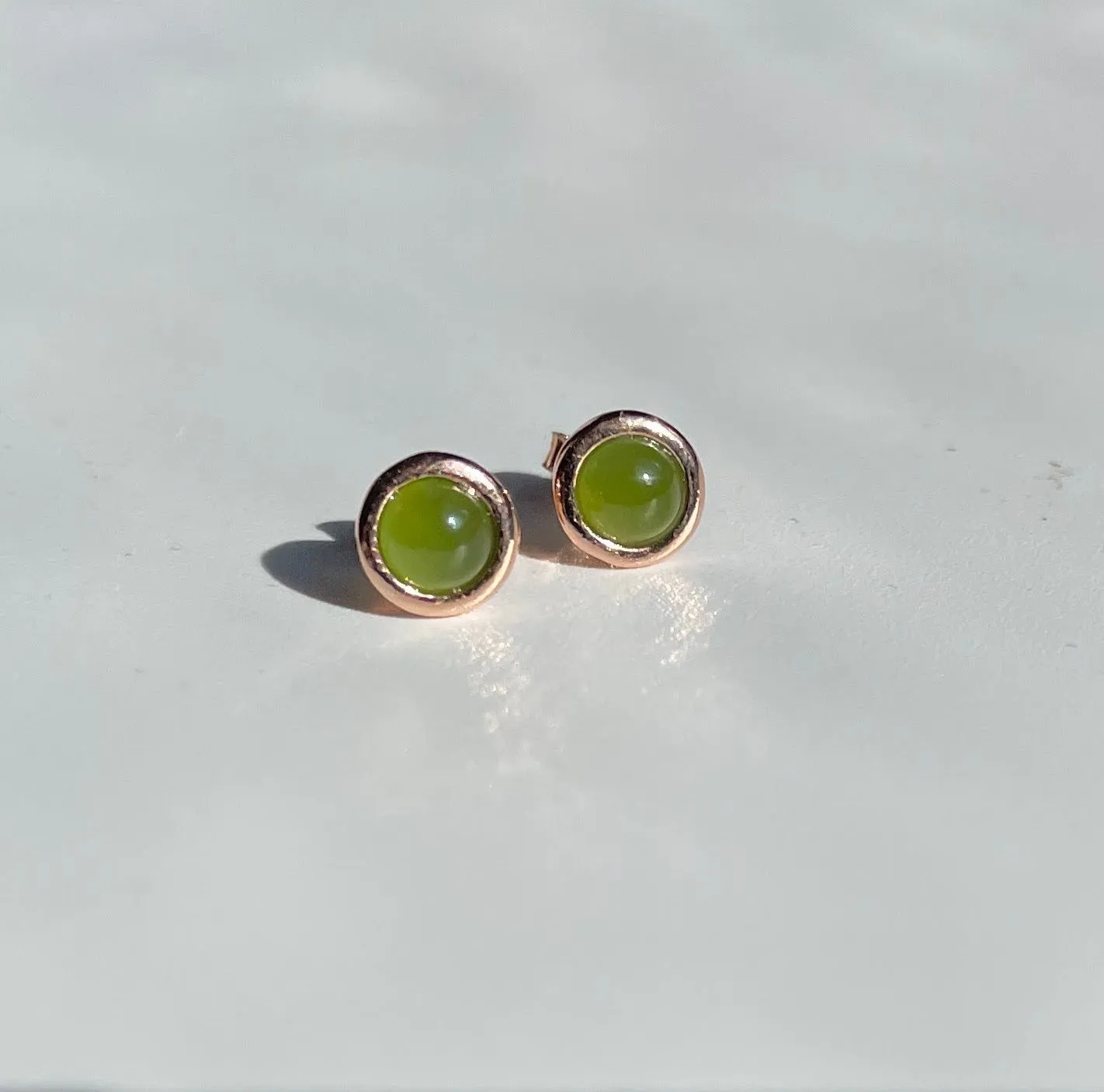 Jade Earrings, #1
