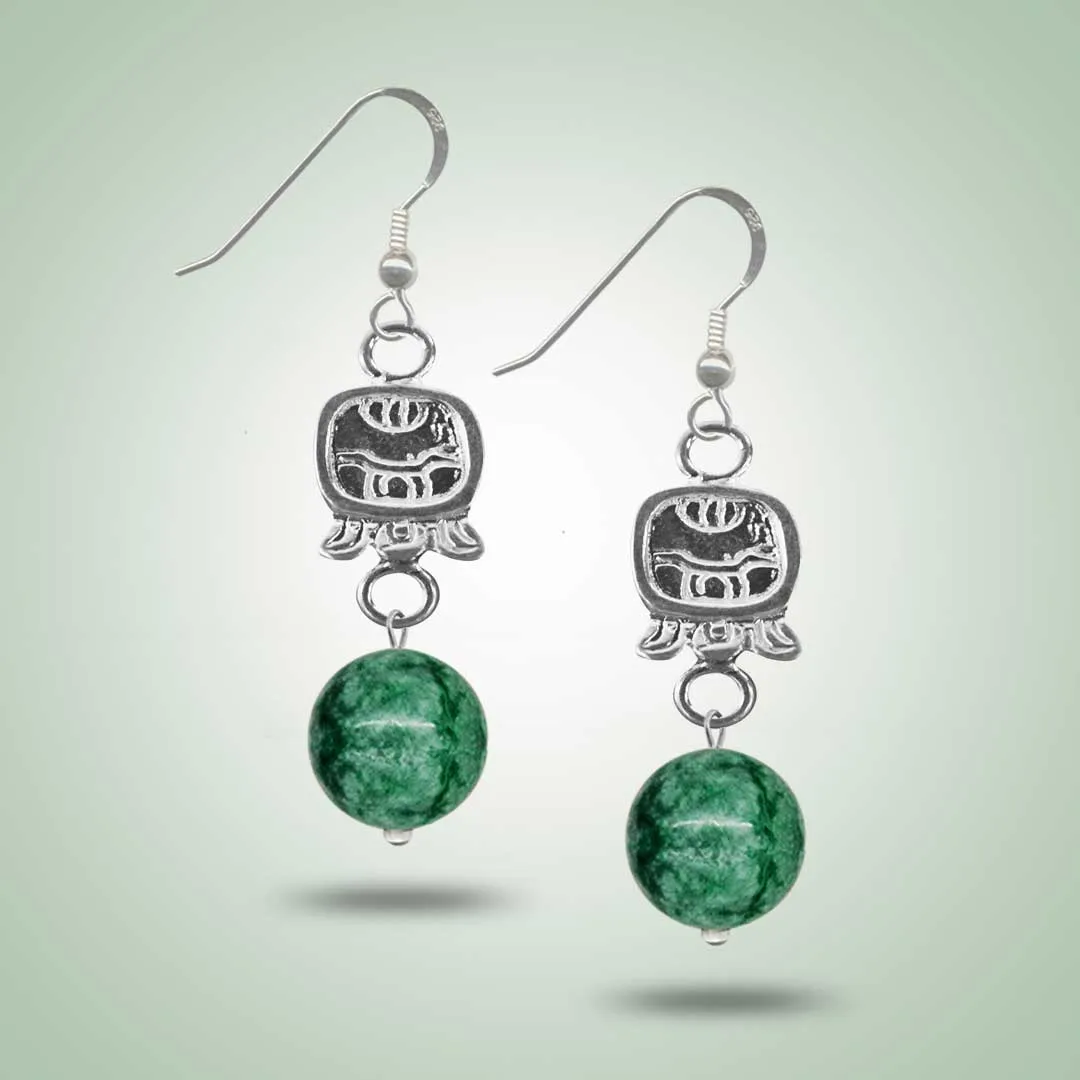 K'at Glyph Earrings