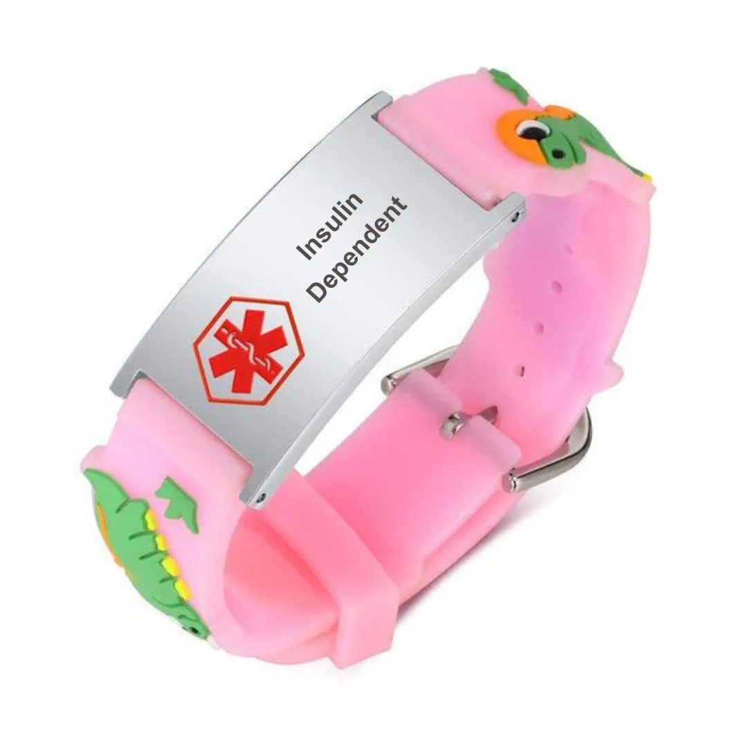 Kids Insulin Dependent Adjustable Medical Alert