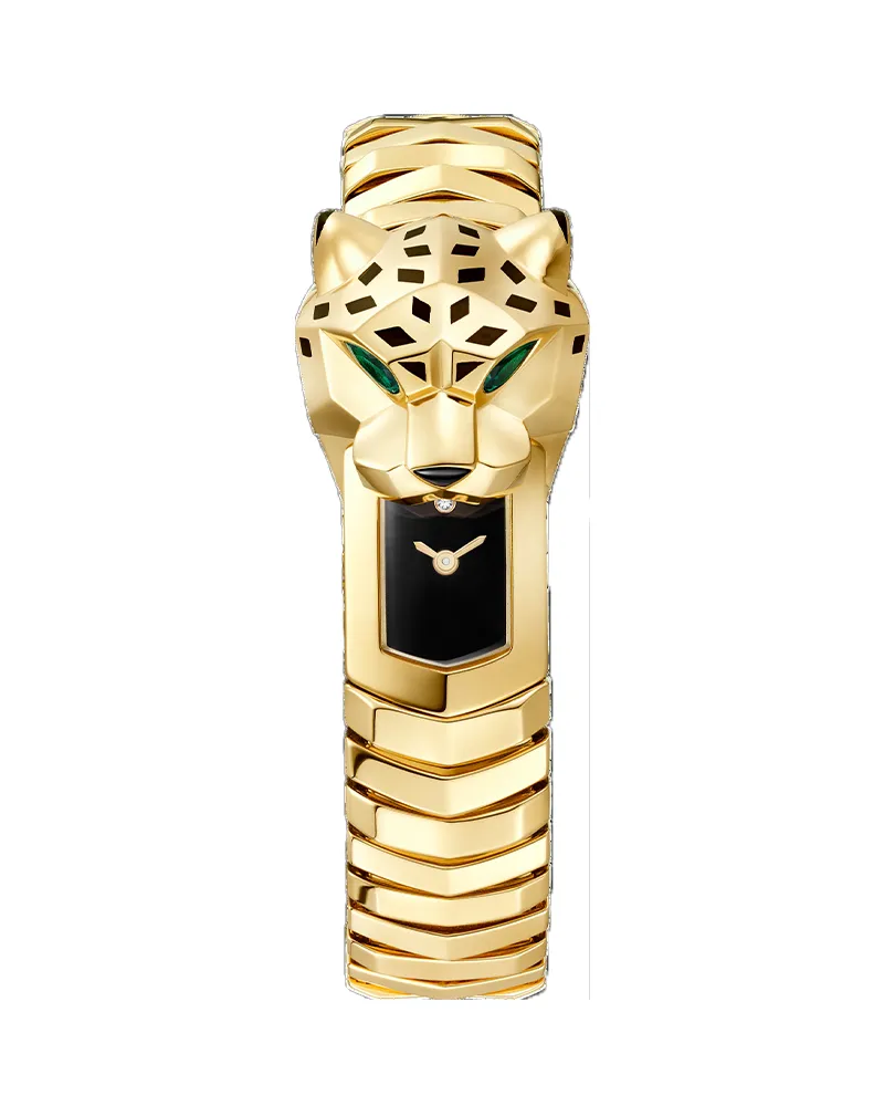 LA PANTHÈRE DE CARTIER WATCH 38 MM, QUARTZ, YELLOW GOLD