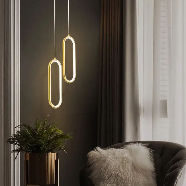 LED H65 Brass Modern Decorative Pendant Light