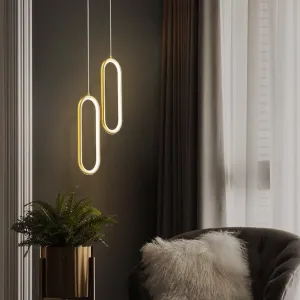 LED H65 Brass Modern Decorative Pendant Light