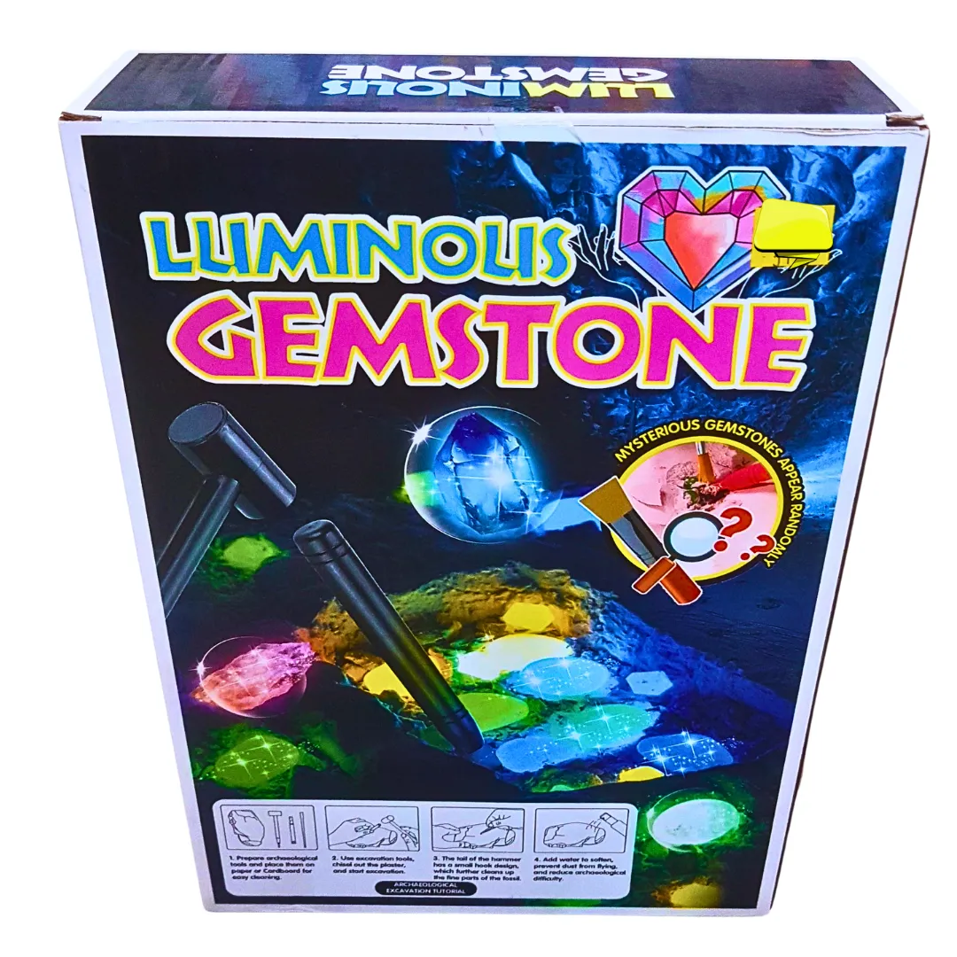Luminous Gemstone Excavation Kit – Glow-in-the-Dark Digging Adventure for Kids (Ages 6 )Luminous Gemstone Excavation Kit – Glow-in-the-Dark Digging Adventure for Kids (Ages 6 )