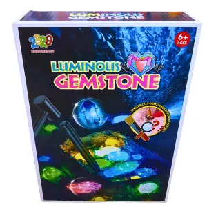 Luminous Gemstone Excavation Kit – Glow-in-the-Dark Digging Adventure for Kids (Ages 6 )Luminous Gemstone Excavation Kit – Glow-in-the-Dark Digging Adventure for Kids (Ages 6 )