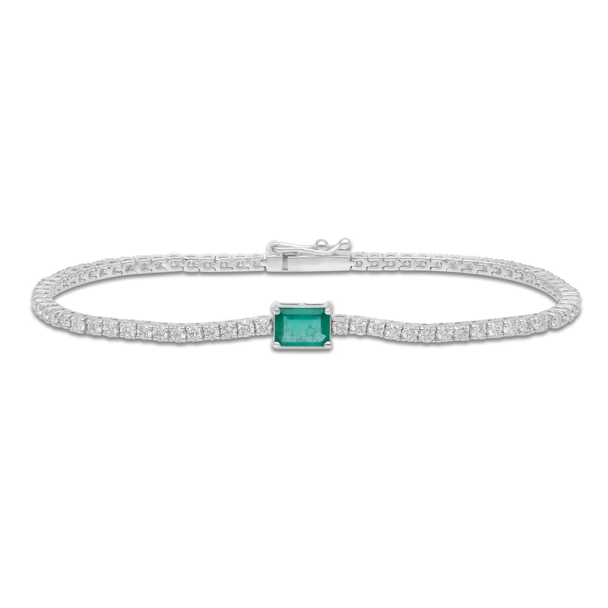 Luxe Diamond Tennis Bracelet - WG